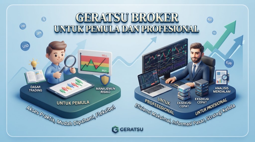 Geratsu Broker untuk Pemula dan Profesional